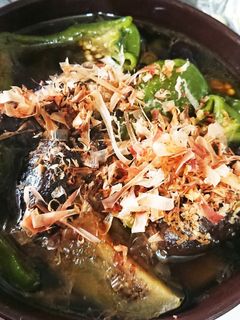丸ごとピーマンと茄子の煮浸し-レシピのメイン写真