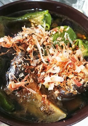丸ごとピーマンと茄子の煮浸し-レシピのメイン写真