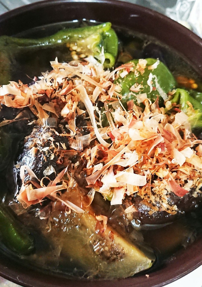 丸ごとピーマンと茄子の煮浸し-レシピのメイン写真
