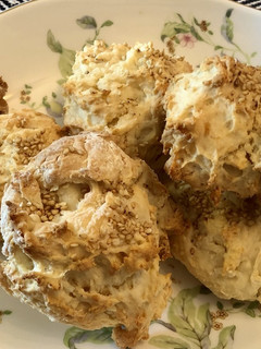 おかゆリメイク♪ザクザクもちもちパン-レシピのメイン写真