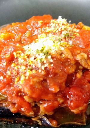 電子レンジで時短！なすのラザニア風-レシピのメイン写真