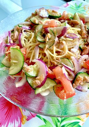 冷製パスタ-レシピのメイン写真