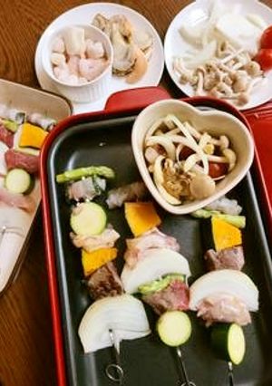 ホットプレートでおうちＢＢＱ-レシピのメイン写真