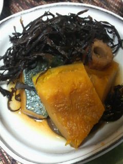 かぼちゃとひじき煮-糖尿高血圧でもOK-レシピのメイン写真