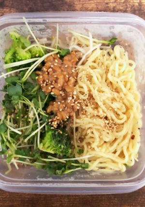 ヘルシー&低糖質　サラダ麺-レシピのメイン写真