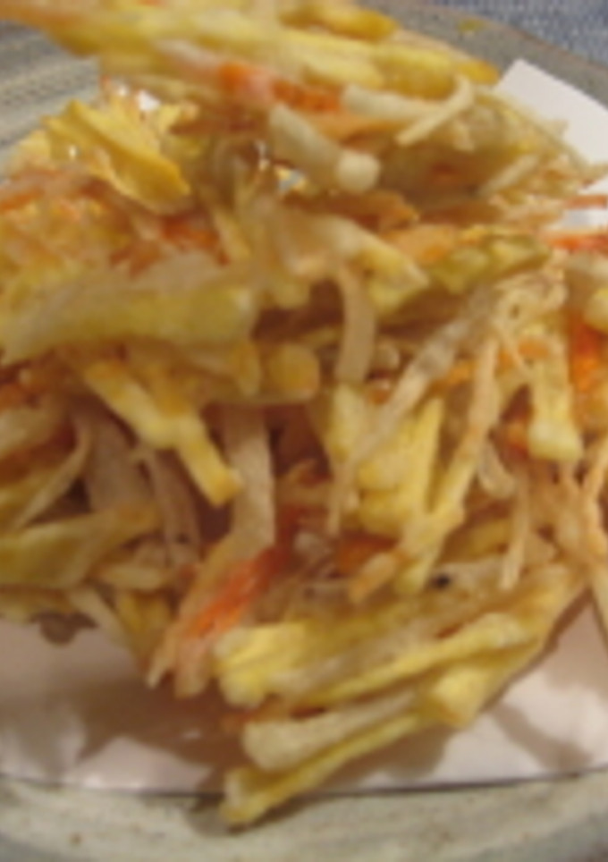 さつまいもとごぼうのカレーかき揚-レシピのメイン写真