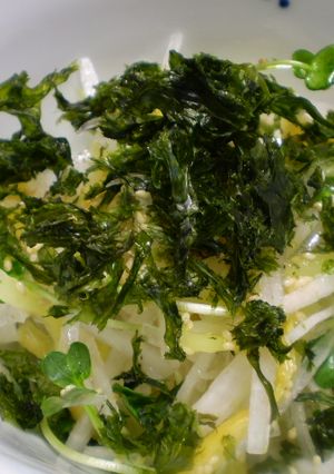簡単！沢庵と大根の中華風サラダ-レシピのメイン写真
