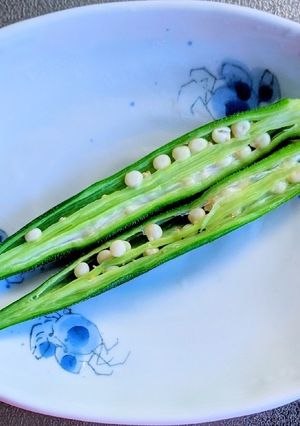 レンジで✿オクラの茹で方-レシピのメイン写真