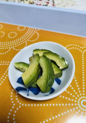 柿酢とアボカドのお漬け物-レシピのメイン写真