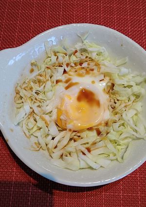 レンジでキャベツの巣ごもり-レシピのメイン写真