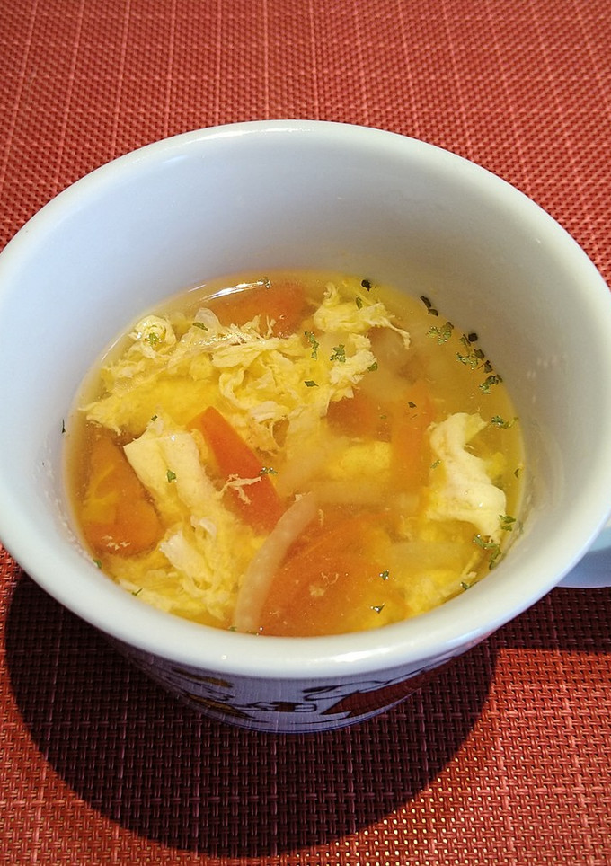 トマトと卵のスープ-レシピのメイン写真