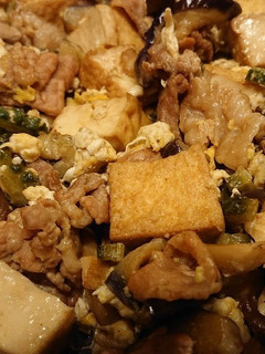 ゴーヤと厚揚げと豚肉のマヨポンチャンプル-レシピのメイン写真