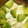 アボカドと豆腐のサラダ