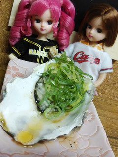 リカちゃん♡焼き牡蠣(紹興酒ごま油)中華-レシピのメイン写真