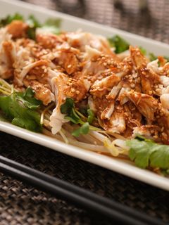 簡単!冷凍ほぐしサラダチキンでよだれ鶏-レシピのメイン写真