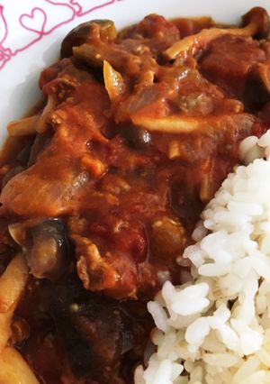 ＊牛肉と茄子のハヤシカレー＊-レシピのメイン写真