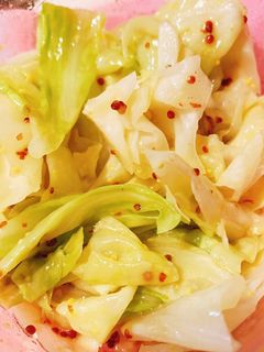 キャベツの粒マスタード和え-レシピのメイン写真