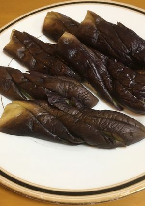 茄子のおさしみ♪茄子の大量消費にも-レシピのメイン写真