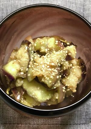 チンするだけの茄子ポン-レシピのメイン写真