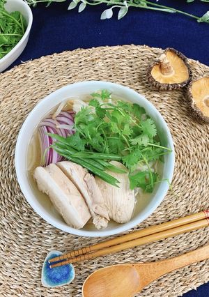 椎茸粉の旨味♪鶏肉のフォー-レシピのメイン写真