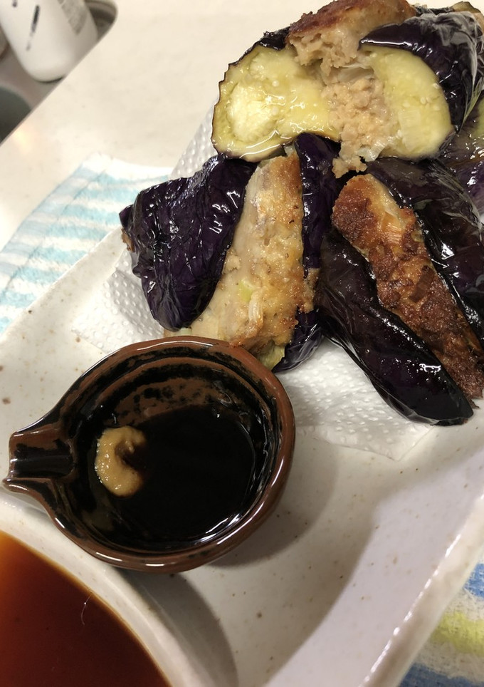 ナスのはさみ揚げ-レシピのメイン写真