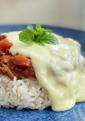 キーマカレー★とろ〜りチーズソース掛け-レシピのメイン写真