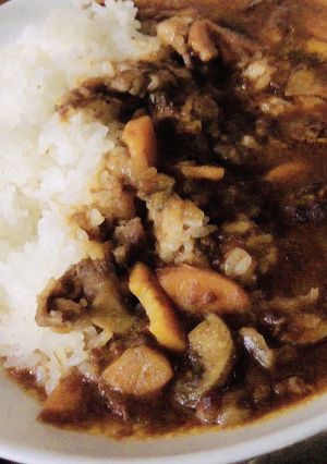 玉葱トロトロハヤシライス風-レシピのメイン写真