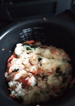 青じそと塩鮭の混ぜご飯-レシピのメイン写真