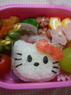 キャラ弁☆やっぱり、キティちゃん弁当-レシピのメイン写真