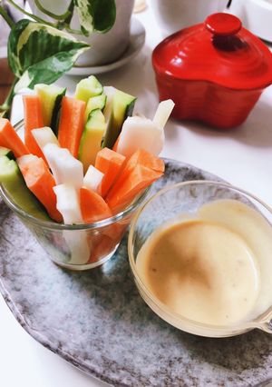 簡単でおいし〜い野菜ディップ-レシピのメイン写真