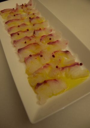 ひらめのカルパッチョ-レシピのメイン写真