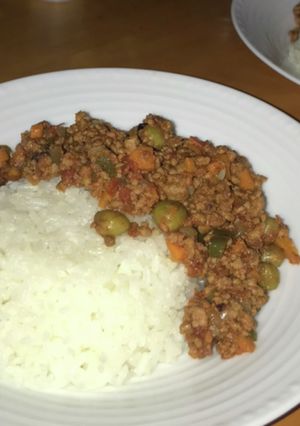 簡単!ひき肉で豆カレー-レシピのメイン写真