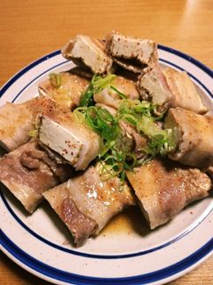 肉巻き厚揚げの照り焼き-レシピのメイン写真