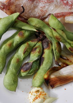 魚焼きグリルでホクホク枝豆-レシピのメイン写真