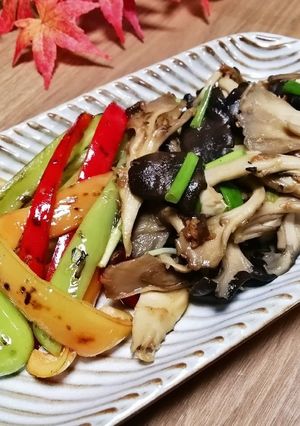 醤油麹de舞茸と平茸の香味焼き✿-レシピのメイン写真
