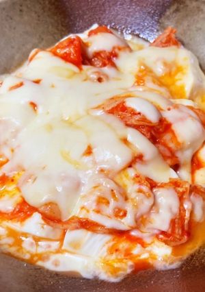 キムチーズ豆腐-レシピのメイン写真