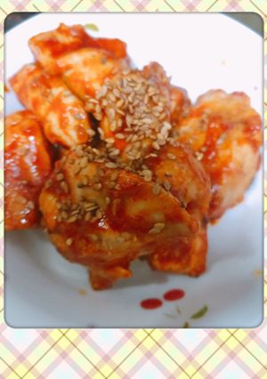 ラクックでヤンニョムチキン-レシピのメイン写真