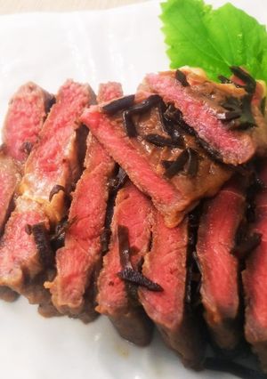 男のおつまみ☆牛肉の昆布締め-レシピのメイン写真
