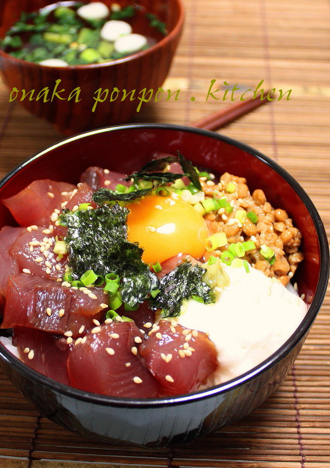 とろとろ♫　マグロ丼♫-レシピのメイン写真