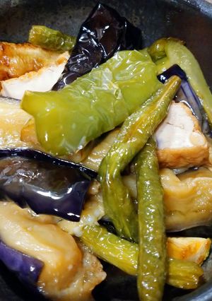 冷やして美味、夏野菜と厚揚げの和風マリネ-レシピのメイン写真