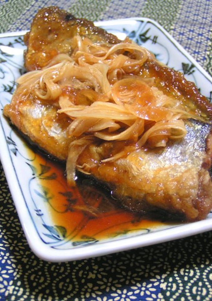 秋刀魚の揚げ漬け-レシピのメイン写真