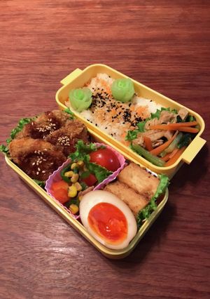 お弁当・・・132鮭とごま油香るご飯-レシピのメイン写真