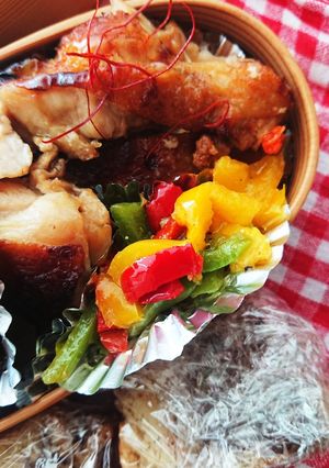 お弁当★レンジで簡単パプリカマリネ★副菜-レシピのメイン写真
