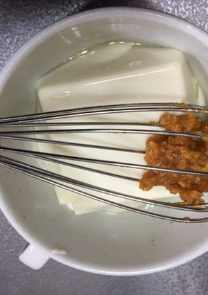 最短、お鍋不要、豆腐のお味噌汁-レシピのメイン写真