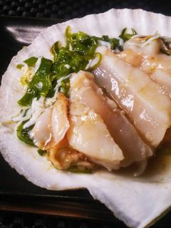 ホタテの酒蒸し居酒屋風-レシピのメイン写真