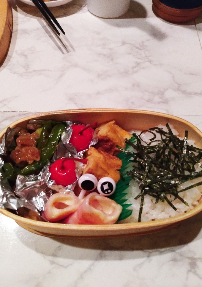 娘のお弁当８月26日-レシピのメイン写真