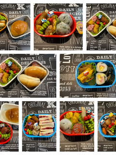 息子くんお弁当集(2020)-レシピのメイン写真