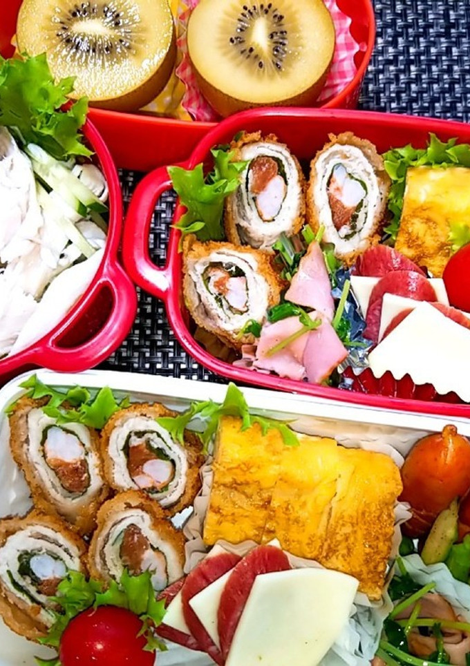 息子と娘のお弁当'20.8.26-レシピのメイン写真