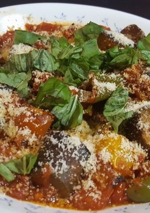 夏野菜のイタリアン風トマト煮-レシピのメイン写真