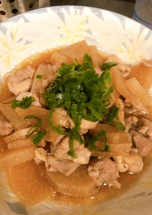 レンジで鶏大根-レシピのメイン写真